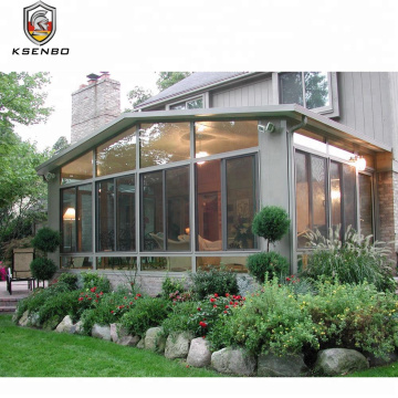 New design popular safety aluminum glass winter garden with aluminium insulation material